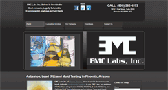 Desktop Screenshot of emclabs.biz